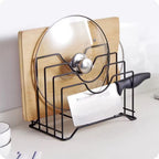 Multi Functional Kitchen Cutting Board And Pot Lid Organizer Rack Durable Space Saving Storage Solution For Daily Use