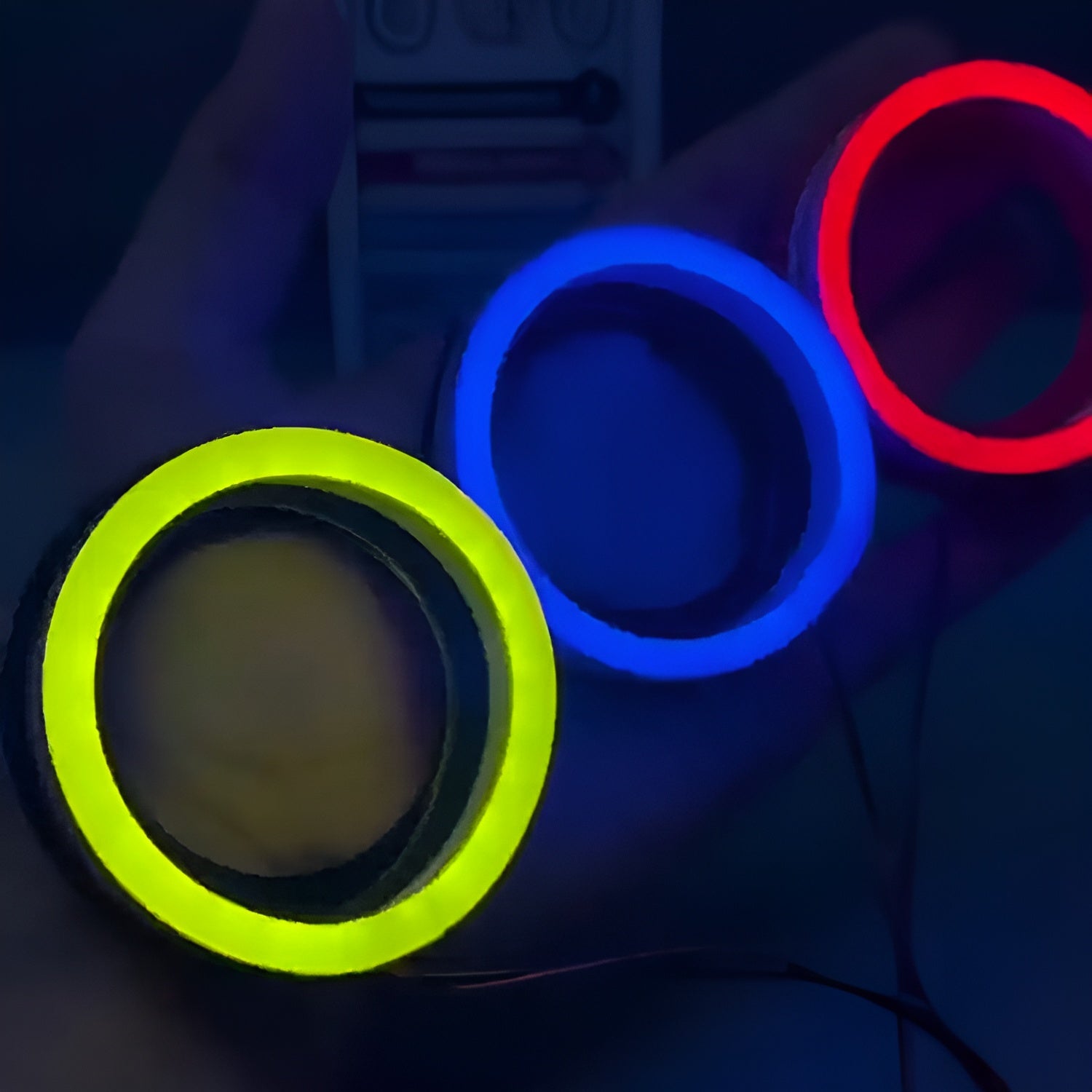 Silencer tikki neon led Round Light for honda 125 only