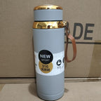 Matte Stainless Steel Bottle Leak Proof Durable Hot Cold Water Bottle For Office Gym Travel