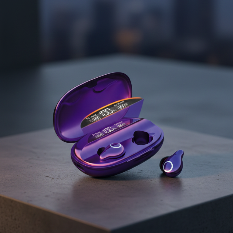 TWS K8/K8A True Wireless Stereo Earbuds: Mini Bluetooth 5.2/5.3 Headset for Sport and Daily Use. Featuring HD Sound Quality, Ergonomic Design