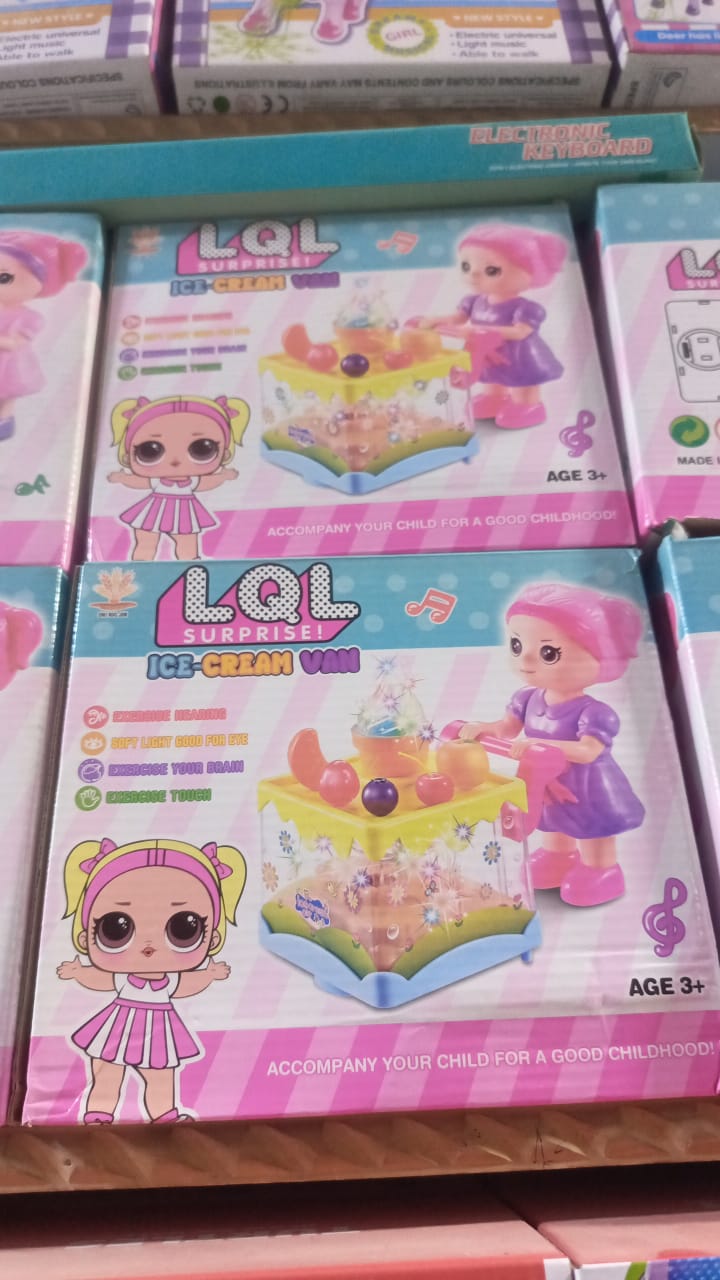 LQL Surprise Ice Cream Van – Fun Playset for Kids with Colorful Design and Interactive Features