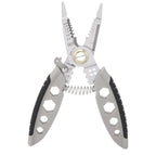 16-in-1 Electrician Pliers | 7 Inch Cable Stripper | Wire Crimping, Cutting, Pulling & Winding Tool | Gray