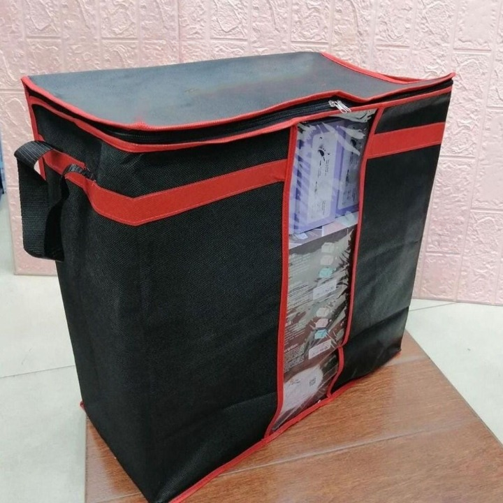 Cloth Storage Bag For Organized Wardrobe, Dust Protection, And Space-Saving Clothing Storage Solution (Pack Of 4)