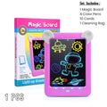 Kids Magic Glow Pad: 3D Light-Up Drawing Board for Creative Play and Learning