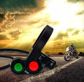 Universal Motorcycle Handlebar Switches ON/OFF Button Connector Horn Turn Signal Lights Head Spot Light Switch
