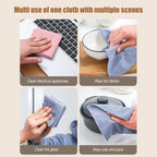 Microfiber Towel Reusable Pack of 20 Pcs Box Random Color