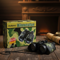 Kid’s Explorer Binoculars – 8x30 Optical Lens for Fun Learning & Outdoor Exploration | Portable, Kid-Friendly Mini Binoculars for Nature Trips, Bird Watching, Games & Travel Adventures