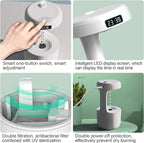 Smooth Sailing Antigravity Humidifier With Ultra-Quiet Performance, Water Drop Light Effects (Random Color)