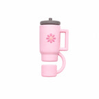 Silicone Stopper Compatible with 40oz Tumbler | Spill-Resistant Straw Cover | Random Color