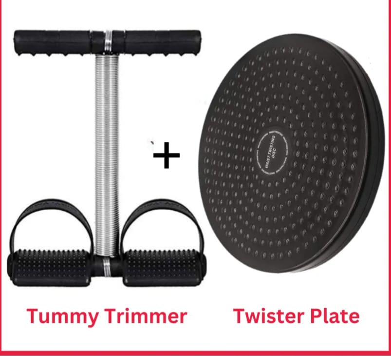 Twister Exercise Machine & Tummy Trimmer | Home Gym Fitness Equipment Set