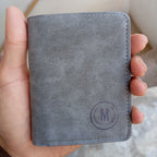 GU II Male Short Thin Man Wallet Providing Stylish Design Comfortable Use Durable Quality