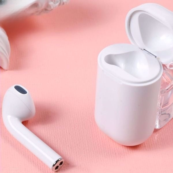 Single Ear Wireless Bluetooth Earphone | Compact Hands-Free Headset | Clear Sound & Portable Design