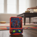 Spiderman Themed Handheld Ring Toss Water Game Fun Interactive Toy For Kids Entertainment And Skill Challenge