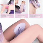 Thigh Exerciser Portable Design Easy To Use Strengthens Muscles Improves Flexibility Provides Comfortable Grip (Random Color)