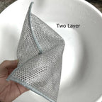 Royal Double Layer Dishwashing Wire Cleaning Cloth | Heavy-Duty Scrubber