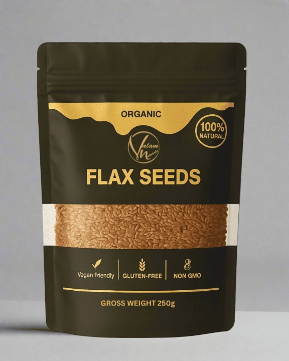 Organic Flax Seeds – 100% Natural, Gluten-Free & Non-GMO Superfood