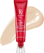 Fv Foundation Waterproof With Medium Coverage, Oil-free &amp; Long Lasting, Matte orever Foundation For Oily/normal Skin, Forever Liquid Makeup Foundation For Face, 30g Ivory
