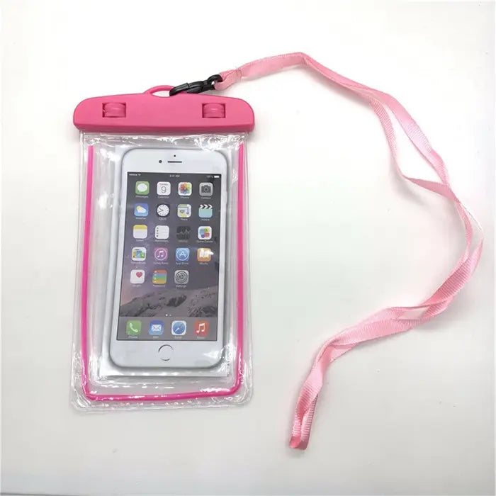 Water Proof  Cover Bag for Mobile - Max screen size could be 6.2 inches - Random Color