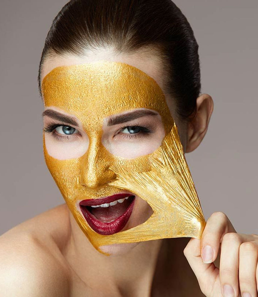 Dr Rashel Original Gold Peel Off Facial Mask – Glow Like Pure Gold – Deep Cleansing &amp; Radiant Glow - 100 ML