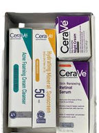 CeraVe 4 in 1 Skincare Kit Night Cream, Sunblock, Cleanser &amp; Serum for Radiant Skin