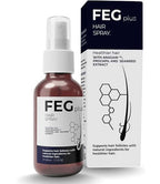 FEG PLUS Hair &amp; Beard Growth Serum Spray 50ml | Seaweed Extract, Rosemary, Redensyl, Anagain &amp; Minoxidil | Anti Hair Loss, Regrowth Treatment