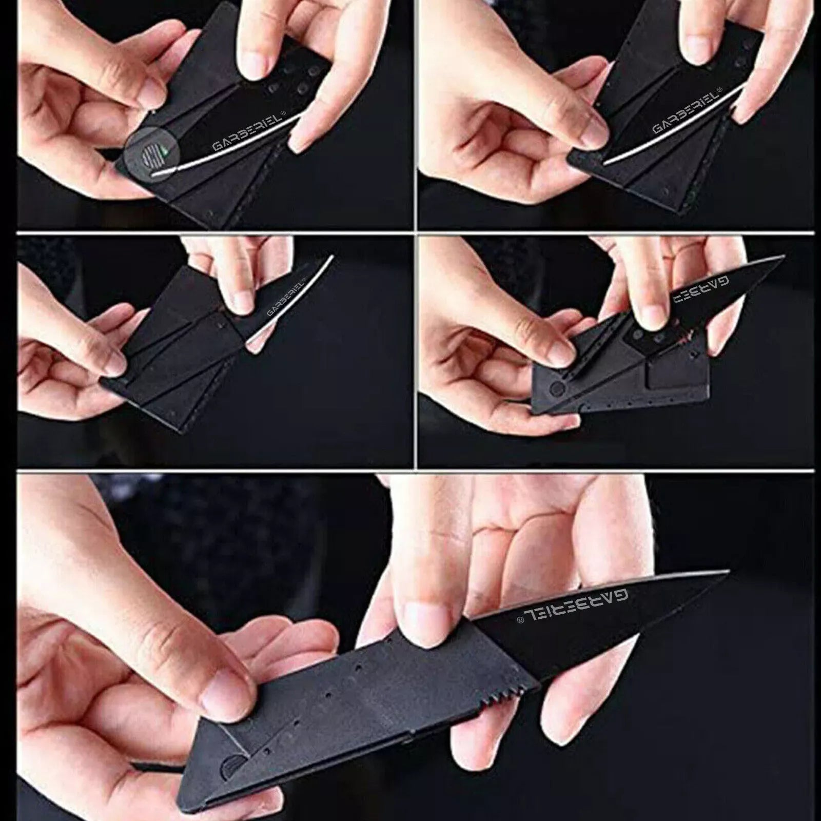 CardSharp Folding Credit Card Knife by Iain Sinclair – Ultra Slim, Lightweight, Surgical Steel Blade, Pocket-Sized, Wallet-Friendly Safety Knife for Everyday Carry | Credit Card Shape Knife |