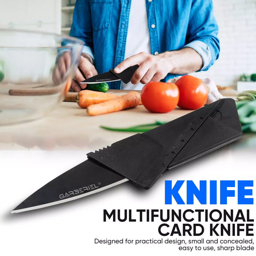 CardSharp Folding Credit Card Knife by Iain Sinclair – Ultra Slim, Lightweight, Surgical Steel Blade, Pocket-Sized, Wallet-Friendly Safety Knife for Everyday Carry | Credit Card Shape Knife |