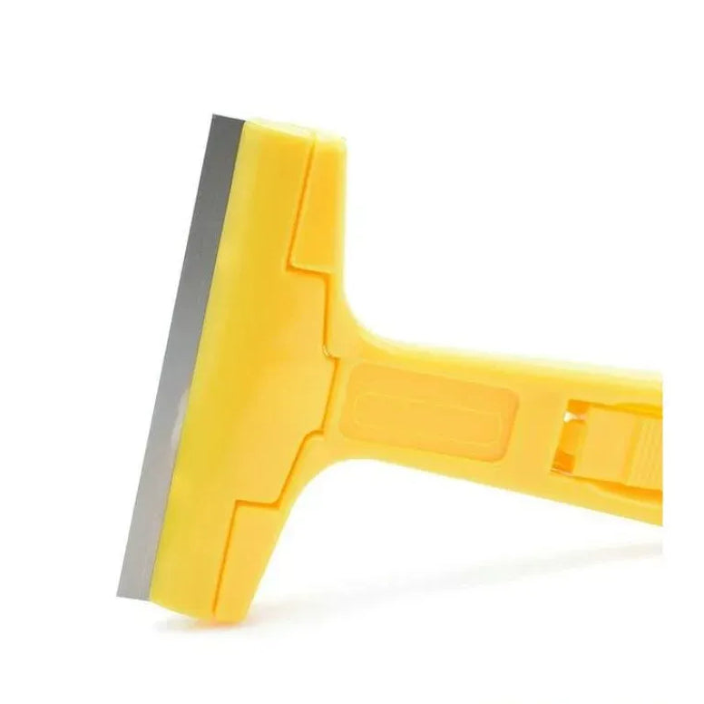 Heavy-Duty Razor Blade Scraper Tool for Removing Labels, Stickers, Caulk, Adhesive &amp; Paint – Multipurpose Cleaning Tool for Glass, Tiles &amp; Smooth Surfaces | Wall Scraper |Scraper With Blade | 