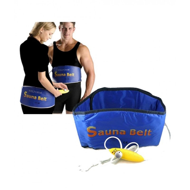 VELFORM Sauna Belt – Adjustable Slimming &amp; Weight Loss Body Shaper with Heat Therapy