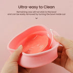 Portable Foldable 400ML Silicone Wax Warmer – Travel-Friendly Hair Removal Heater for Body &amp; Spa Use |Random Color