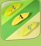 Banana Shaped Correction Tape – Fun &amp; Portable Eraser Tool for Paper, Labels, and More – 14cm