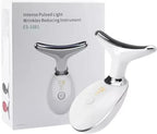 ES-1081 Massager Intense Pulsed Light Wrinkles Reducing Instrument - ESX - Anti Ageing &amp; Reduces Puffiness | Face Massager For Fine Line &amp; Wrinkles - Random Color