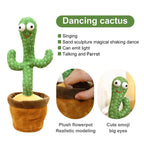 Dancing Cactus Toy | Talking Cactus | Tree Cactus Plush Toy for Children, Kids &amp; Toddlers - Rechargeable Cactus Toys For Kids - With Box