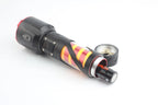 Long Range LED Rechargeable Flashlight – 26650 Battery, Power Bank Function, Battery Level Display, Zoom