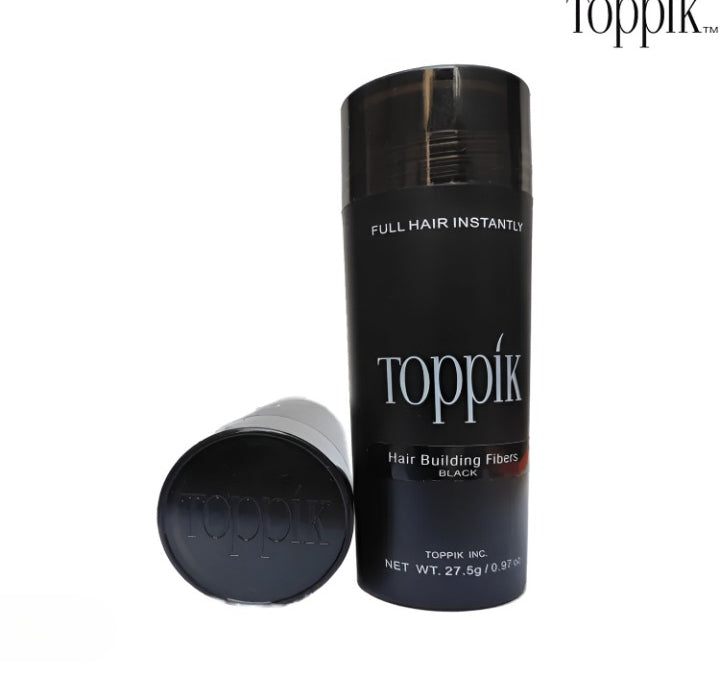 Toppik Hair Building Fiber ( 27.5g ) Pack of 4 Complete Kit – Toppik Hair Fiber +  Applicator + Holding Spray + Comb