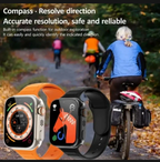 7-in-1 Ultra Smart Watch – Advanced Multi-Feature Fitness Tracker with Heart Rate Monitor, Sleep Tracking, Bluetooth Calling, Sports Modes &amp; More Random Color Straps - Smartwatch With 6 Silicone Stripes And 1 Metal Strip
