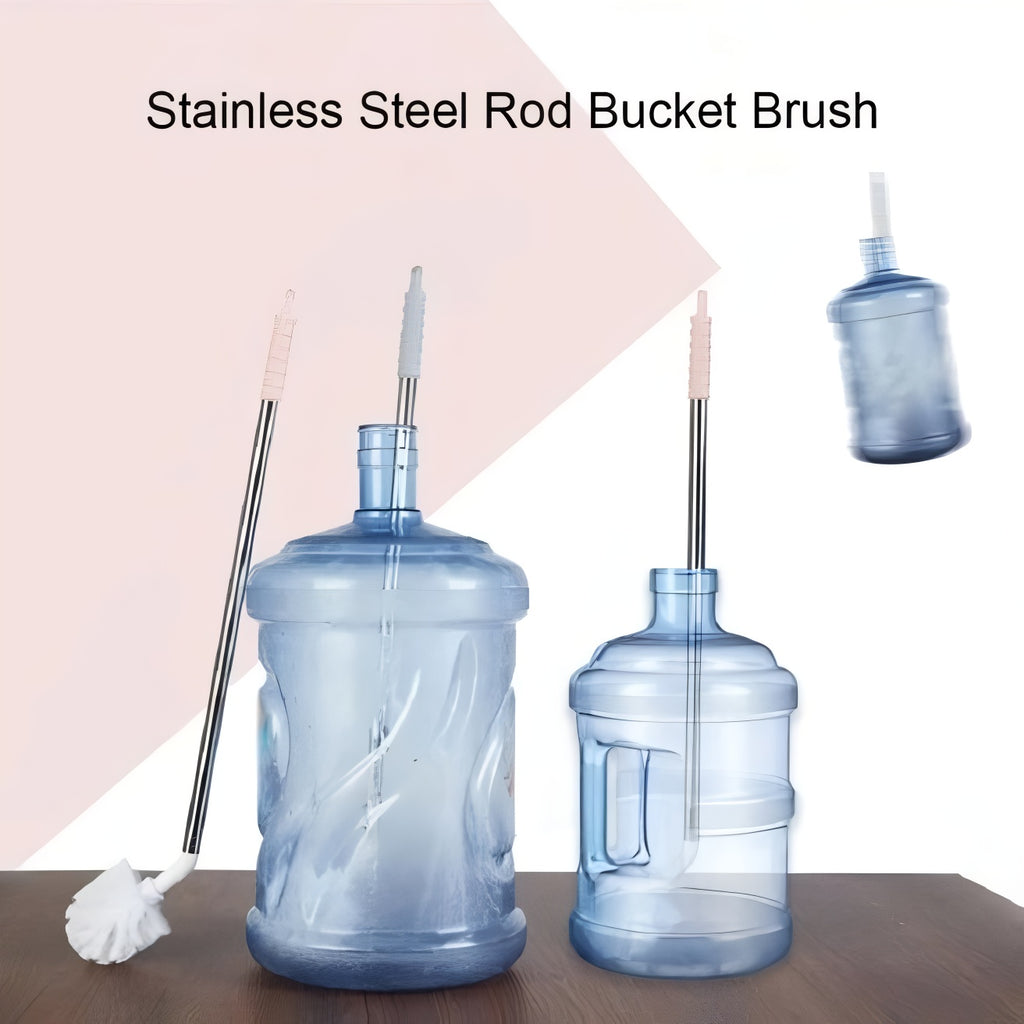 High-Quality Water Bottle Cleaning Brush for 19-Liter Bottles – Durable Bristles &amp; Ergonomic Handle for Hygienic Water Dispenser Maintenance