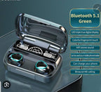 DaMix Original M10 Bluetooth Earbuds – Wireless Earphones with LED Display &amp; Power Bank Case