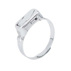 Stainless Steel Self-Defense Ring with Hidden Blade – Adjustable Mini Knife Ring for Personal Safety – Wearable Concealed Protection Tool for Men &amp; Women