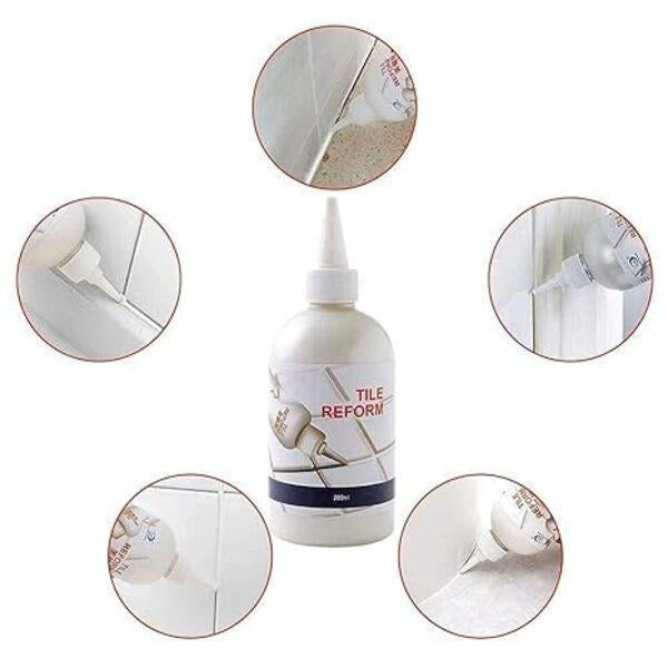 Tile Gap Filler 150ml – Easy Grout Repair &amp; Crack Sealer (Waterproof, Quick Dry) – Pack of 1 / Pack of 3