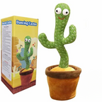 Dancing Cactus Toy | Talking Cactus | Tree Cactus Plush Toy for Children, Kids &amp; Toddlers - Rechargeable Cactus Toys For Kids - With Box
