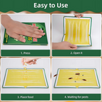 Mouse Glue Trap – Strong Adhesive Rat Glue Board &amp; Rodent Catcher Mat ( Pack of 5 )