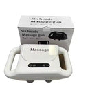 6 Head Deep Tissue Massage Gun – Muscle Relaxation &amp; Pain Relief Therapy Tool-Muscle Therapy Tool- Head Massager