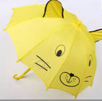 Small Kids Cartoon Umbrella – Multicolor, Random Shape &amp; Design, Lightweight &amp; Compact