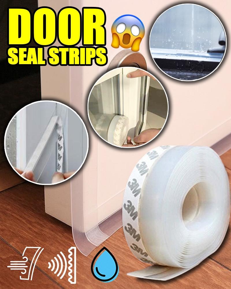 5 Meter Door and Window Seal Strip – Adhesive Weather Stripping – Soundproof, Dustproof &amp; Energy Saving