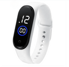 Latest  M4 LED Watch Digital Sports Bracelet for Boys &amp; Girls – Waterproof Touch Display – Random Band Color (Without Box)