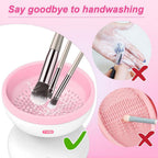 Electric Makeup Brush Cleaner Machine Gentle And Efficient Cleaning USB Powered Electric Scrubber Makeup Supply