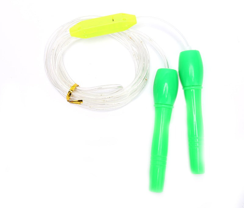 Lighting Jump Skipping Rope – LED Fitness Rope for Kids &amp; Adults, Indoor/Outdoor Training, Random Color