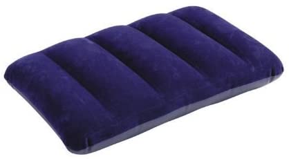 Travel Combo Deal - Travel Portable comfortable Inflatable Air Pillow Cushion &amp; Portable Toothbrush Holder Case ( Random color )