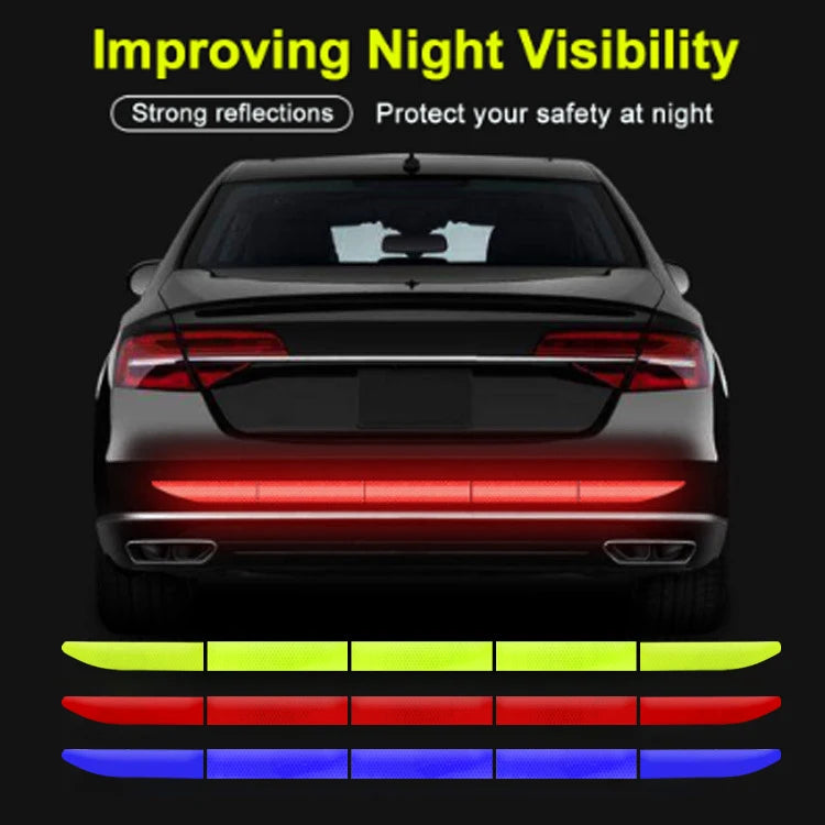(20pcs) Wheel center reflective stickers Stripe | wheel hub sticker for Car, bicycle, motorcycle | car warning sticker (Random colors)
